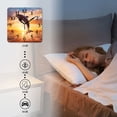 thumbnail image 4 of Square Wall Clock,Dolphin Jumping Out Of The Water At Sunset (3),Silent Non-Ticking Wall Clock Decor for Home Office Kitchen Living Room Bedroom(14inch), 4 of 4