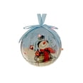 thumbnail image 1 of Led Ornament With Ribbon (Snowman With Birdhouse) - Set of 12, 1 of 2