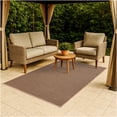 thumbnail image 5 of Koeckritz Rugs Waffle Indoor/Outdoor Espresso Area Rug, 5' x 8', 5 of 7