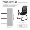 thumbnail image 2 of Toorise Reversible Office Chair Cover Waterproof Anti Slip Dining Chair Cover Soft Desk Computer Chair Slipcover with Adjustable Bundling Strap, 2 of 11