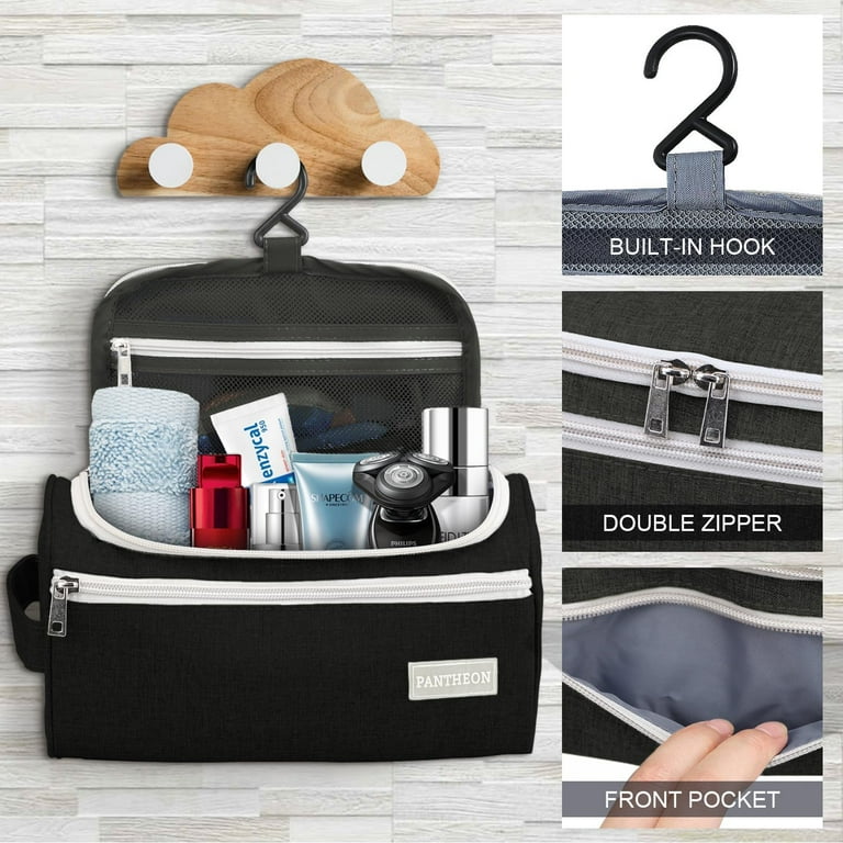 Every Man Jack Men Toiletry Wash Bag Travel Pouch Toiletries Dopp