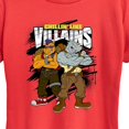 thumbnail image 2 of Teenage Mutant Ninja Turtles - Chillin Like Villains - Women's Short Sleeve Graphic T-Shirt, 2 of 5