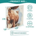 thumbnail image 5 of Cows Grassland 3 Ring Binders 1.5 inch Hardcover File Folders with Interior Pockets A4 Size Organizer for School Office Hospital Set of 2, 5 of 8