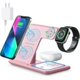 thumbnail image 1 of Wireless Charger, 3 in 1 Wireless Charging Station, Fast Wireless Charger Stand for iPhone 14/13/12/11/Pro/Max/XS/XR/X/8/Plus, for Apple Watch 7/6/5/4/3/2/SE, for AirPods 3/2/Pro, 1 of 13