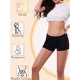 thumbnail image 4 of LJVOGUES 1 Pack Women's Hipster Period Underwear, Women's Boxer Briefs Period Swimwear Period Panties for Ladies/Teen/Pregnant, L, 4 of 7