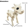 thumbnail image 4 of AMERTEER Halloween Decorative Prop for Haunted House Party(Cow), 4 of 7