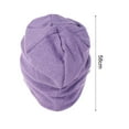 thumbnail image 3 of ievspot Women Winter Cotton Hat Winter Brim Beanie Hats for Women Slouchy Beanie Cap with Visor Warm Newsboy, 3 of 4