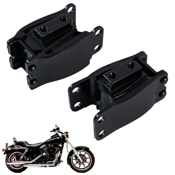 Engine Motor Mount Set for Harley Dyna 1991-2017 - Fits Super Glide, Fat Bob, Low Rider, Street Bob & More