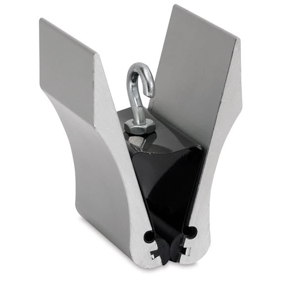 Testrite Visual Clamp - Silver, With Eye Hook