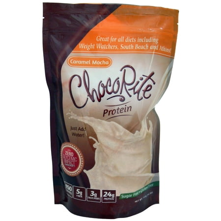ChocoRite Protein Shake Mix, Caramel Mocha, 14.7 Oz