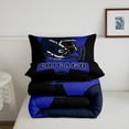 thumbnail image 4 of Erosebridal Soccer Sports Bedding Sets with Comforter , Black Navy 2pcs, Super Cozy, Chicago, 4 of 6