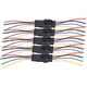 thumbnail image 2 of Conector de clavija de terminal, conector de cable eléctrico automotriz de 5 piezas para automóvil, cable conector impermeable, rendimiento potente, 2 of 9