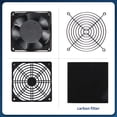 thumbnail image 4 of SXDOOL Solder Smoker Absorber Remover Fan with Speed Controller,Fume Extractor Smoke Prevention,120mm 120V Cooler Adjustable, 4 of 7
