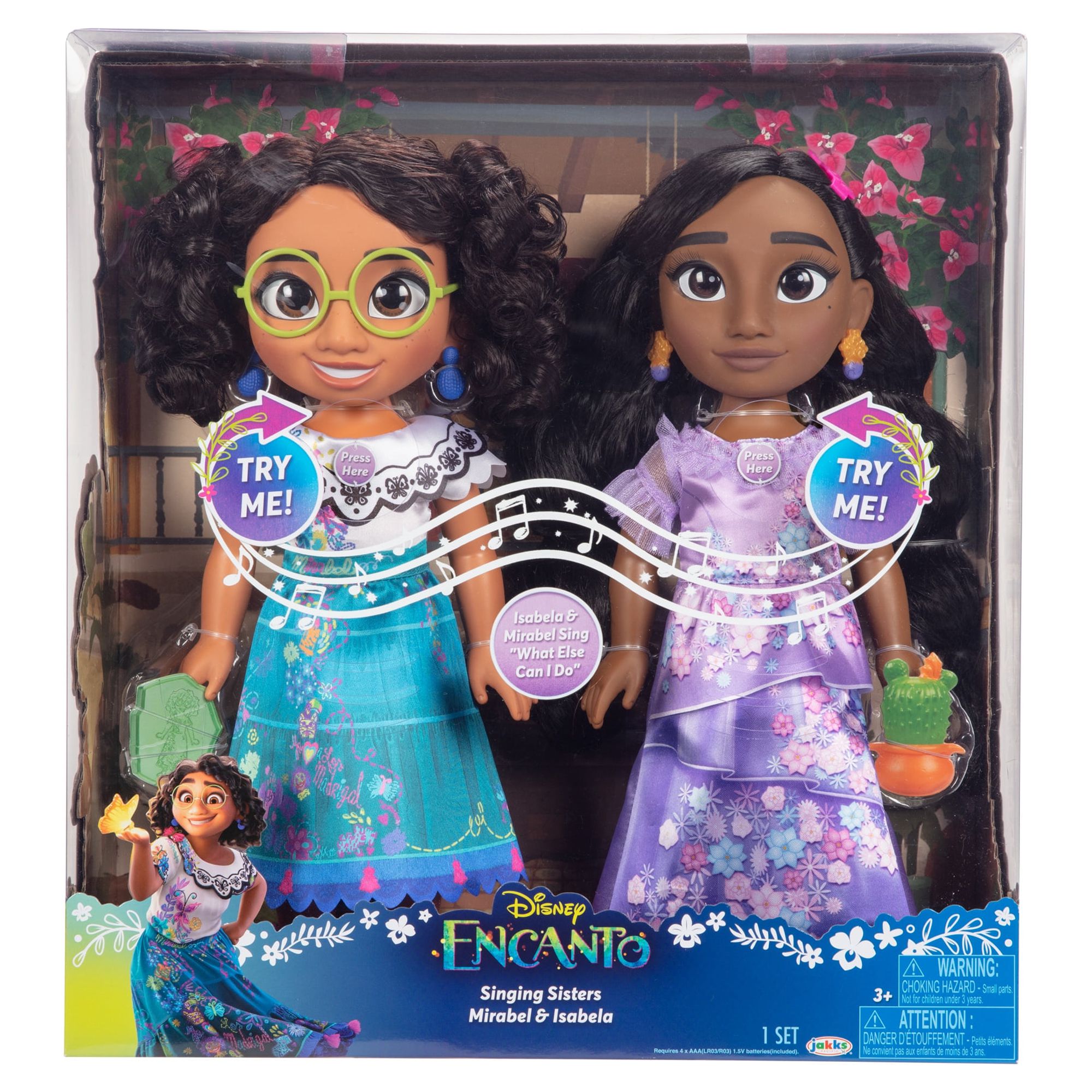 Disney's Encanto Singing Sisters Mirabel and Isabela Fashion Toddler Doll Gift Set - image 2 of 5