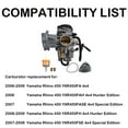 thumbnail image 2 of Carburetor ATV Carb 2P5-E4901-01-00 Fit for 2006 2007 2008 2009 Yamaha Rhino 450 YXR450FA YXR450FAH YXR450FASE YXR450FH YXR450FSE, 2 of 7