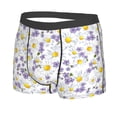 thumbnail image 2 of Naloa Daisies Flowers Print Mens Underwear - Boxers for Men, Classic Briefs for Men, 2 of 9
