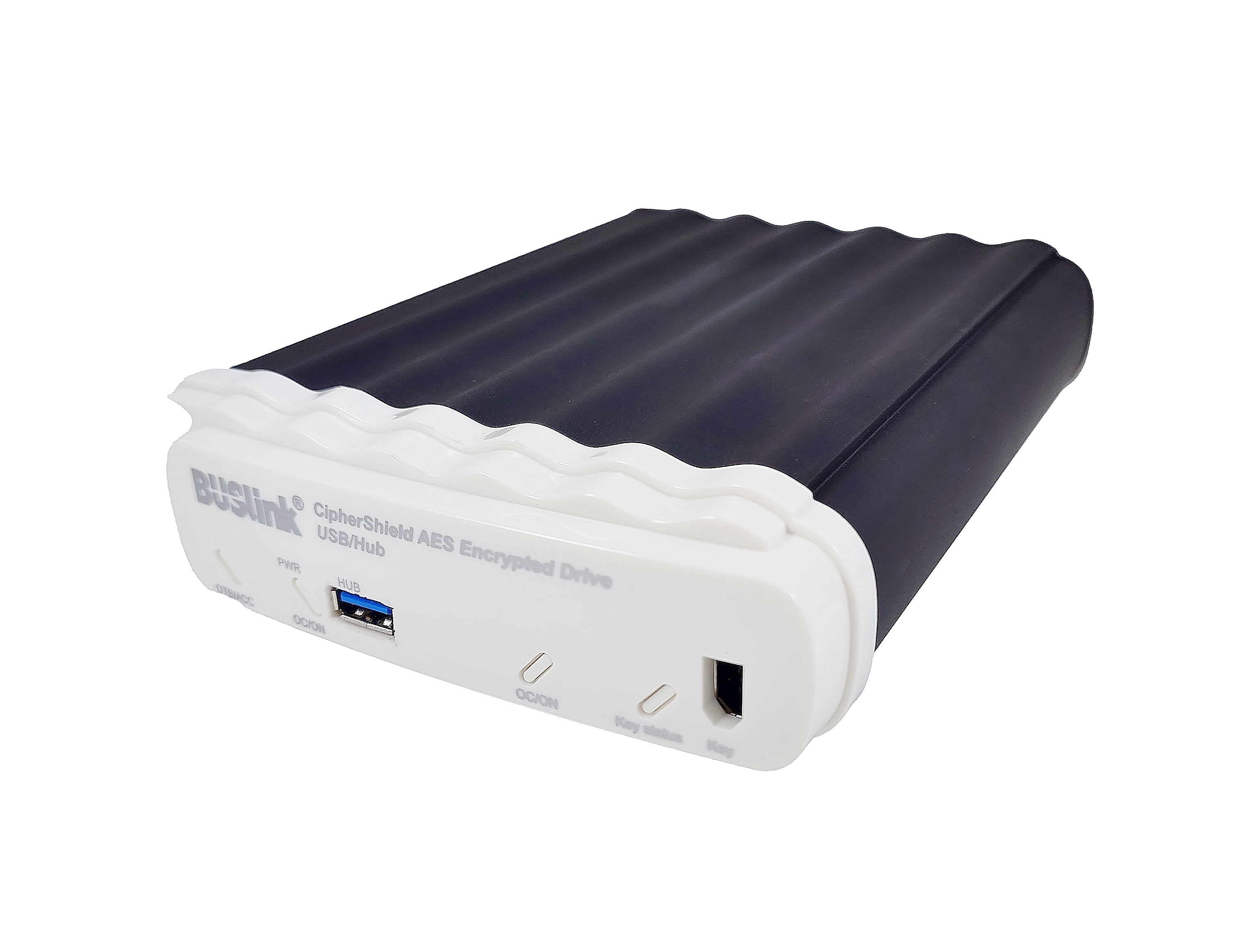 CSX-2THA 2TB HDD 1-port Hub USB 3.2 Gen 2/eSATA CipherShield 512-bit AES FIPS 140-2 HIPAA Encrypted External Secure Drive