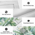 thumbnail image 6 of Tropical Leaves Outdoor Rug for Patio/Deck/Porch, Non-Slip Large Area Rug 6 x 9 Ft, Green Monstera Palm Leaves Summer Wood Gray Indoor Outdoor Rugs Washable Area Rugs, Camping Rug Carpet Runner, 6 of 8