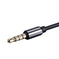 thumbnail image 4 of Onyx Series Auxiliary 3.5mm TRRS M/M Audio  Microphone Cable Monoprice®, 4 of 5