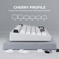 thumbnail image 3 of Juego de teclas SDYZ con estampado lateral blanco PBT 132 teclas Cherry Profile, 3 of 6