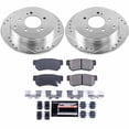 thumbnail image 3 of PowerStop Rear Z23 Evolution Sport Carbon-Fiber Ceramic Brake Pad and Drilled & Slotted Rotor Kit Fits: HYUNDAI Select Models K5209, 3 of 10