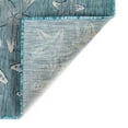 thumbnail image 5 of Liora Manne Carmel Starfish 8'10" x 11'9" Aqua Rectangle Area Rugs CRE91841504, 5 of 7