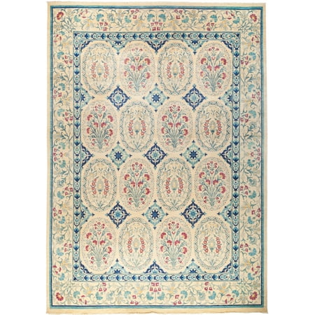 Solo Rugs One-of-a-kind Suzani Hand-knotted Area Rug 12 x 15