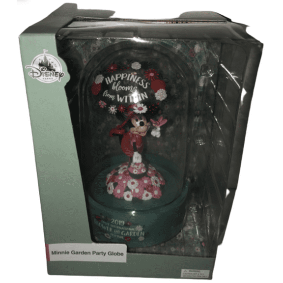 Disney Epcot Flower & Garden 2019 Minnie Happiness Blooms Garden Party Globe New