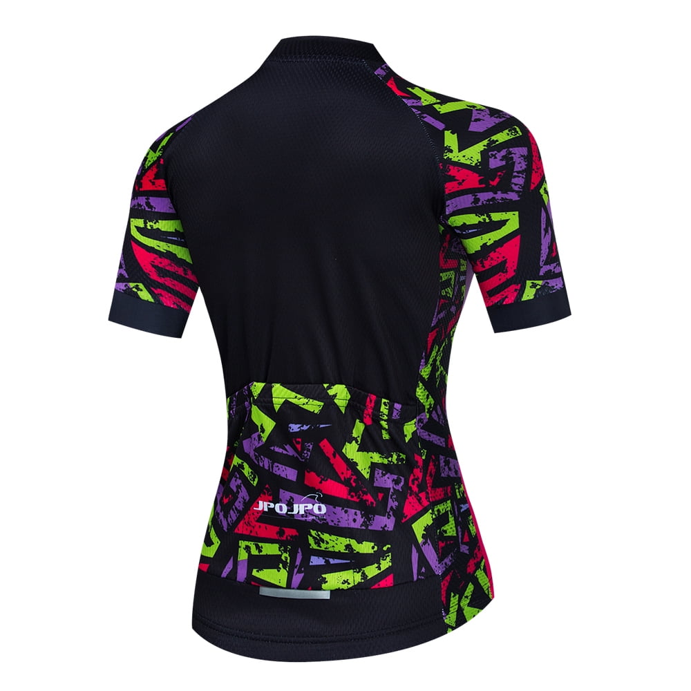 Womens Cycling Jersey Short Sleeve Bike Shirt MTB Bicycle Clothing Breathable