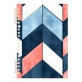 thumbnail image 7 of FORMRS 1-Subject Spiral Notebook 8" x 5" College Ruled 60 Refillable Sheet A5 Hard Cover, 2 Pack, Blue Geometric, 7 of 7