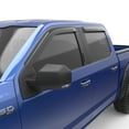 thumbnail image 4 of EGR 643471 tape-on window visors front and rear set dark smoke finish compatible with select Ford models, 4 of 5