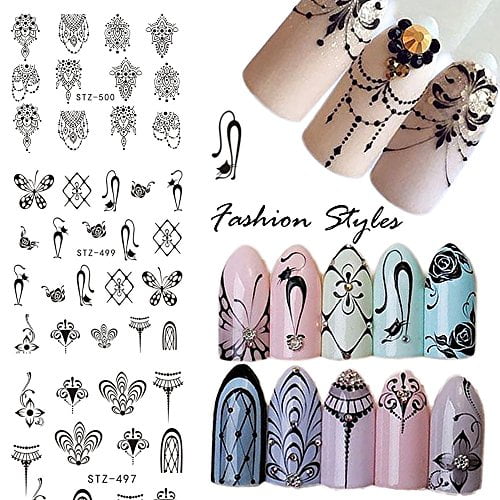 water transfer nail stickers