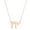 Rose gold, variant on Dainty Tiny Chai Charm Necklace for Women Teens Stainless Steel Judaism Hebrew Letter Pendant Jewish Amulet Symbol of Life Jewelry Gifts for Hanukkah Prayer, Silver