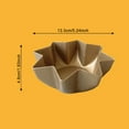 thumbnail image 4 of Shoreew Non-Stick Mini Pie Plate Tortilla Shell Pans Octagon Star Bread Pan Taco Cake Baking Mold for Pies Muffins Cupcakes, 4 of 6