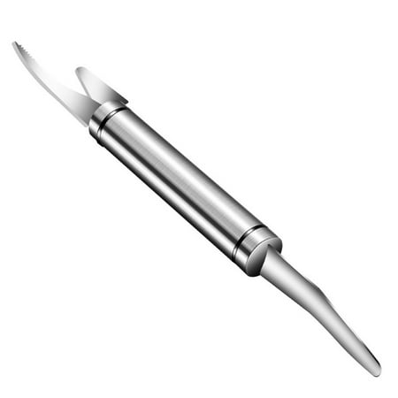 

5 in 1 Multifunctional Shrimp Line Fish Maw Knife Stainless Steel Shrimp Deveiner Tool Multipurpose Shrimp Peeler Fish Scale Knife for Home Kitchen