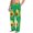 White, variant on Cartoon Fruit 1 Mens Soft Woven Cotton Elastic Waistband Sleep Pajama Pant Lounge Sleep Pant With Pockets And Drawstring-Medium