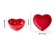 thumbnail image 4 of Plato para salsa con forma de corazón súper bonito de 5 uds., Mini plato para condimentos lateral, platos para condimentos/cuenco para inmersión de soja para Sushi, servicio de aperitivos, 4 of 5