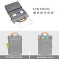 thumbnail image 2 of Funda protectora para portátil MOSISO 360, bolsa vertical para ordenador portátil de 15,6 pulgadas,, 2 of 7