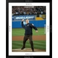 thumbnail image 5 of Art.com President George W. Bush Throws the Ceremonial First Pitch at Yankee Stadium Photo, Black Frame Wall Art, 32" x 40", 5 of 5