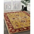 thumbnail image 2 of Ahgly Company Indoor Rectangle Mid-Century Modern Red Oriental Area Rugs, 5' x 7', 2 of 6