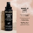 thumbnail image 5 of Milani Make It Last Matte Setting Spray, Charcoal, 2.03 fl oz, 5 of 8