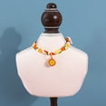 thumbnail image 5 of Collar Para Mascotas Con Frutas, Collar Con Lazo De Color Liso, Collar Para Gatos, Collar Con Cascabel Para Tu Gatito O Perrito, 5 of 5