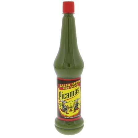 - Picamas Green Hot sauce 7.05 oz - Salsa verde picante (Pack of 12)