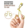 thumbnail image 5 of Eyelash Curler Kit Eye Curler with Comb & Refill Pads for Women, Metal, Gold, Achieve Perfect Curls in Seconds, 5 of 8