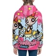 thumbnail image 4 of The Powerpuff Girls Youth Sweatshirt 3D Printed Hoodie Activewear Teenager Winter Full-Zip Drawstring Jacket Coats Active Pullover Hooded Blouse For Boys Girls X-Large, 4 of 8