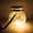 30led Warm White, variant on Solar Cracked Glass Jar Lamp IP65 Waterproof 30LED Warm White & Colorful Lights Outdoor String Lights for Garden Patio Yard Tree