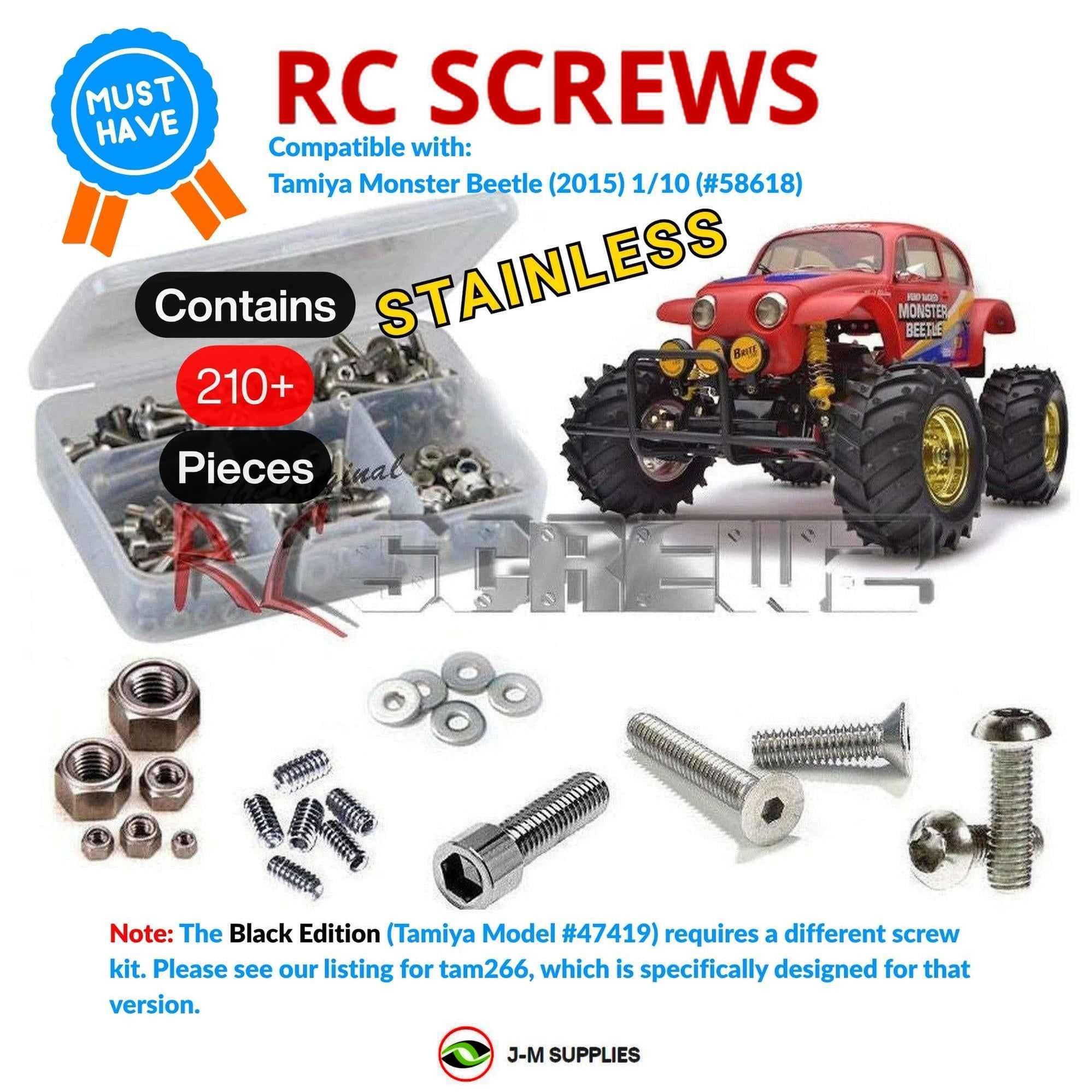 RCScrewZ Stainless Screw Kit tam209 for Tamiya Blackfoot 2016 1/10