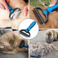 thumbnail image 3 of Dog Brush Cat Brush, Professional Dog Detangling Comb and Long Hair Dog Brush, Grooming Rake, 3 of 5