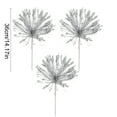thumbnail image 3 of ToyKingdee Christmas Tree Ornaments - Artificial Flowers Glitter Berry Stems Christmas Floral Picks Branches for Xmas Tree Decorations Vase Filler Holiday Wedding Party Home Decor, 3 of 6