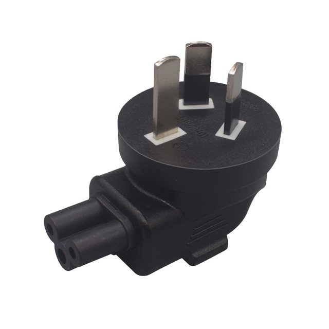 AU Standard Male 320 C5 3 Pin Female Power Plug Adapter Replacement CUTICAT Adaptador de corriente